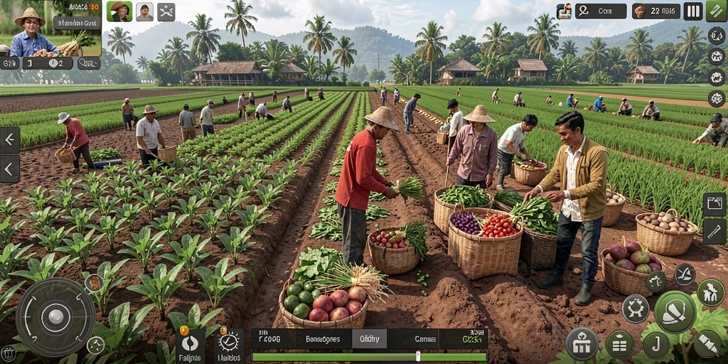 gowin - Menu permainan yang mudah dinavigasi.